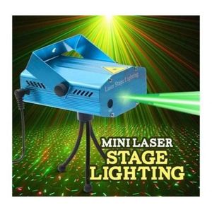 Mini Projecteur Laser Portable Pour Bar - Bleu