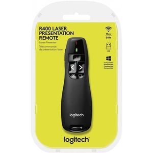 Logitech Télécommande De Présentation, Pointeur Laser Sans Fil  R400 - Noir