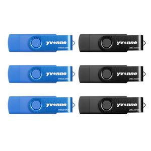 Yvonne Clé USB 2.0 U - OTG USB - Bleu/Noir