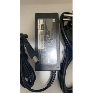 Hp Chargeur Ordinateurs Portable HP Compatible PC - 18.5V - 3.5A (7450) GROS  Bout  + Câble De Raccordement Tripolaire - Noir