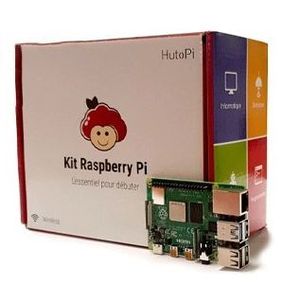 Raspberry Kit Complet Raspberry Pi 4 + Carte SD32Go
