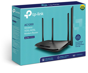 TP-Link Modem Routeur DualBand TP-Link WiFi AC1200 VDSL/ADSL VR300