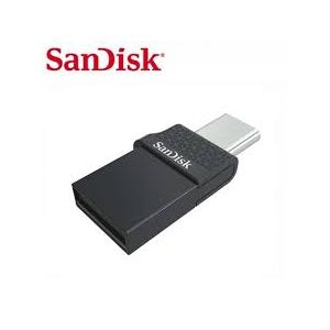 SanDisk Clé USB Dual Drive Type-C - 16Go - Noir