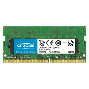 Crucial Barette Memoire Ram DDR3L - 8GB Portable CRUCIAL 10600 MHz- Noir