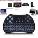Mini Clavier Rétro-éclairage 2.4g Avec Pavé Souris Pour Android Tv Box Mini PC Ordinateur Portable