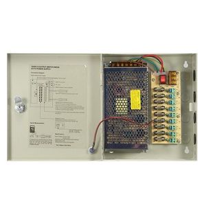 Alimentation 12V DC 9 Caméra 9 Canaux