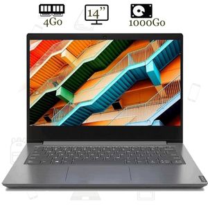Lenovo PC V14 IGL - Ecran 14" - Dual Core - 4Go - 1000Go - Gris - Garantie 6 Mois