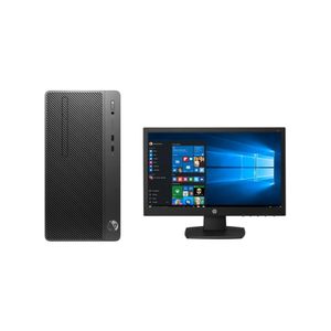 Hp Ordinateur De Bureau HP 290 G4 - 20.7 Pouces - Core I3 - FreeDos - 1000 Go - 4 GB - Noir