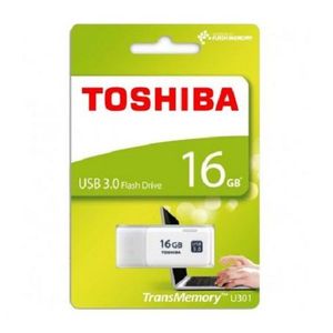 Toshiba Clé USB 3.0 - 16 Go - Blanc