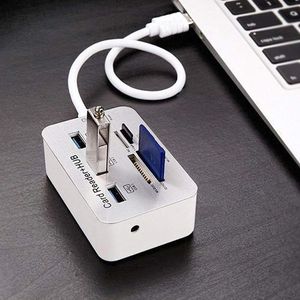 HUB USB Multifonction 3 Ports USB Avec Lecteur De Carte SD / TF + Clé USB 32Go