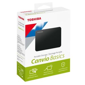 Toshiba Disque Dur Externe 2To - USB 3.0 -Noir