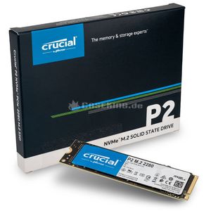 Crucial Disque SSD - 500 Go - NVME M2 - Gris