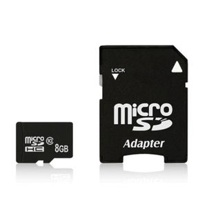 Carte Mémoire Micro SD - 16Go - Noir
