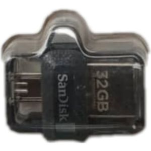 Clé Double Entrée USB-OTG Compatible Android - 32 Go - Noir