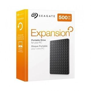 Seagate Disque Dur Externe Expansion 500 Go - USB 3.0 - Noir