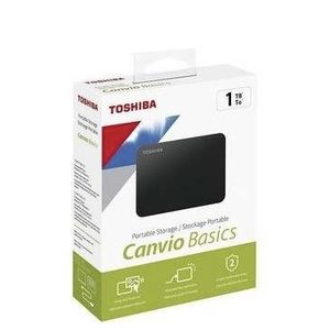 Toshiba Disque Dur Externe Toshiba 1 To - USB 3.0 - Noir