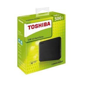 Toshiba Disque Dur Externe 500 Go - Noir