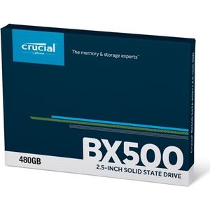 Crucial Disque SSD - 480 Go - SATA 2,5" - Gris/Bleu