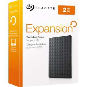 Seagate Disque Dur Externe - 2To - Noir