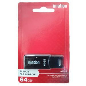 Imation Clé USB 3.0 Sledge Flash Drive 64 Go - Noir