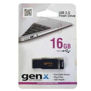Gen X Clé Usb 16Go Usb 2.0 Flash Drive - Noir