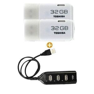 Toshiba Clé USB – 32Go – Blanc