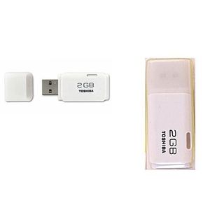 Toshiba Clé USB 2 Go -1 Mois Garantie  - Blanc