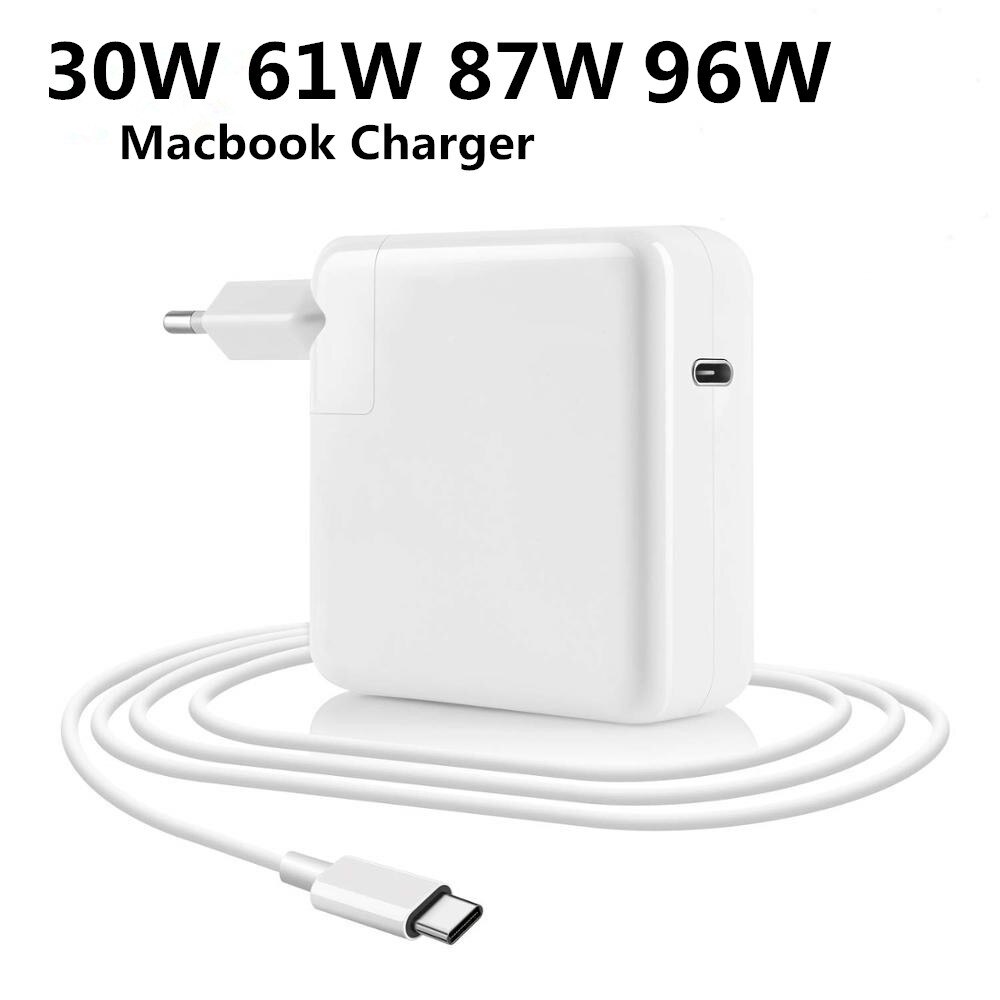 Macintosh Chargeur Macbook Pro Type-c Couleur Blanche