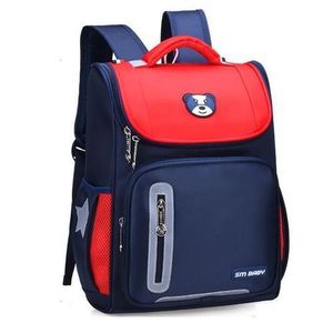 Sac À Dos D'école Enfants Adolescents De 7 A 19 Ans - Bleu/Rouge