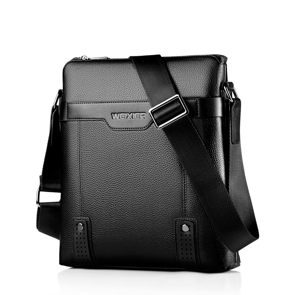 Sac à Main Sac à Bandoulière En Simili Cuir - Noir