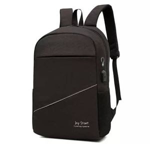 Sac A Dos A Port USB - Noir/Gris