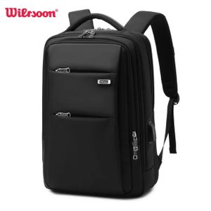 Wiersoon - Sac à Dos 15.6 Pouces - Noir