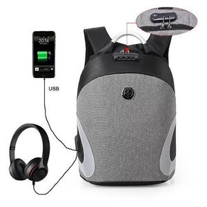 Sac A Dos Intelligent Avec  - Résistant A L'eau Compatible Ordinateur Portable -