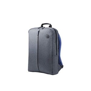 Sac à Dos Pour Ordinateur  15.6 Pouces - 2 Poches Externes - Gris/Bleu