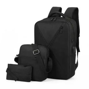 LOT DE 3 PIÈCES - SAC À DOS + SAC + ÉTUI