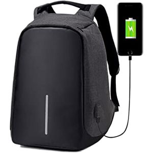 Sac Pour Sac A Dos - Port De Charge USB - NOIR