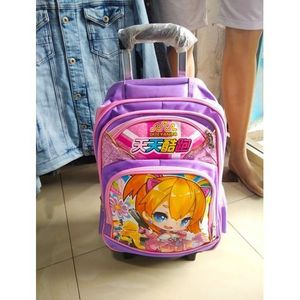 Sac à Dos Enfant Batman à Roulette - Rose