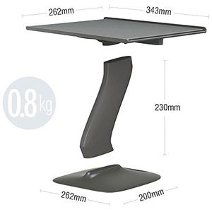 Table Pliante Pour PC -Amovible - 0.8kg Only-Noir