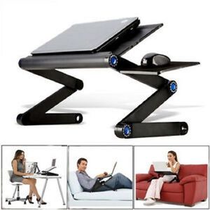 Table Multifonction PC Pliable Avec Ventilateur Intégrée