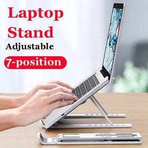 Support Pliable Pour Ordinateur Portable Et Tablette -  Blanc