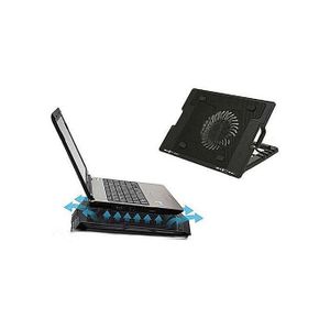 Support Refroidisseur Ordinateur &amp; Tablette 9 - 17&quot; - Noir