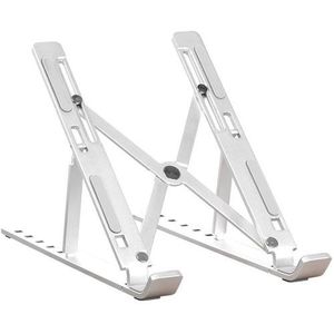 Support D'Ordinateur Portable En Acier - Argent