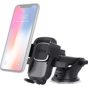Support De Téléphone Sur Tableau De Bord Et Pare-Brise - Noir