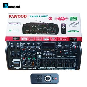Pawood Amplificateur Bluetooth Puissance