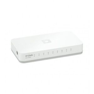 D-Link 8-Port 10/100  Bureau  Switch - Blanc