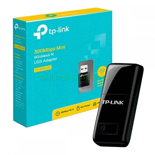 TP-Link Clé USB Wifi - Adaptateur USB Mini -TL-WN823N - 300Mbps - Noir