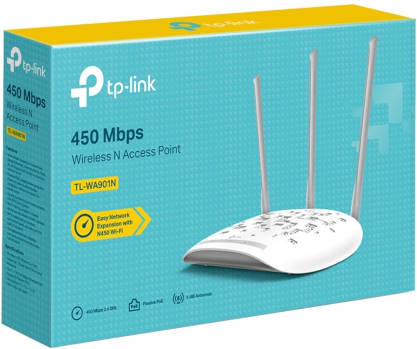 TP-Link Tp-link, Point D'accès Sans Fil 450 Mbps, TL-WA901ND, Blanc