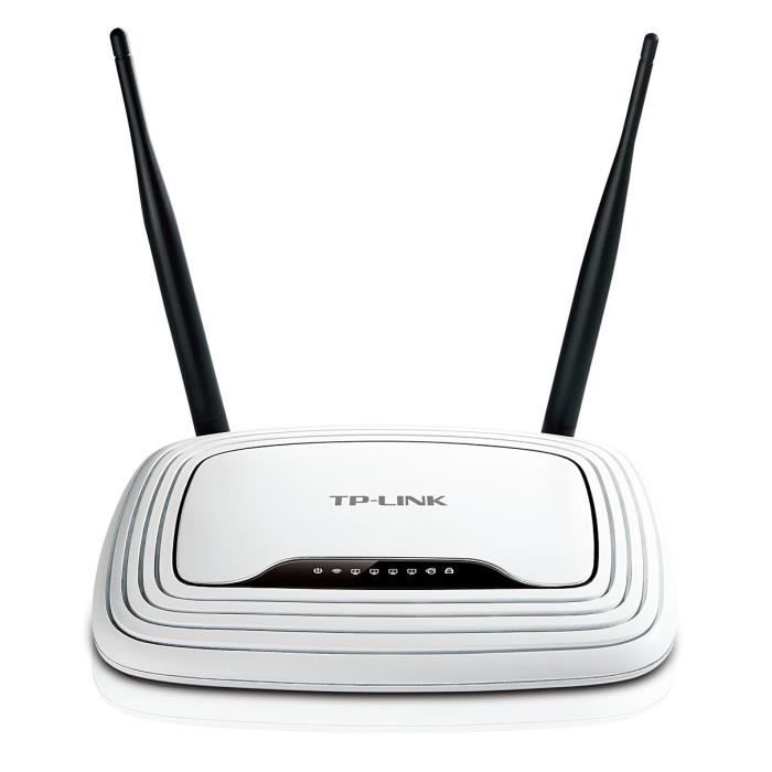 TP-Link Routeur 300 Mbps Wi-Fi N En 2.4 GHz, 5 Ports Ethernet (TL-WR841N) - Blanc