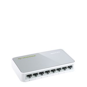TP-Link Switch - TL-SF1008D -  8 Ports 10/100Mbp - Blanc - Garantie 1 Mois