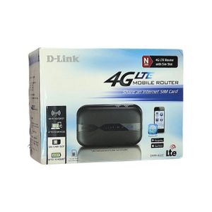 D-Link Routeur Mobile 4G/LTE Avec Carte SIM